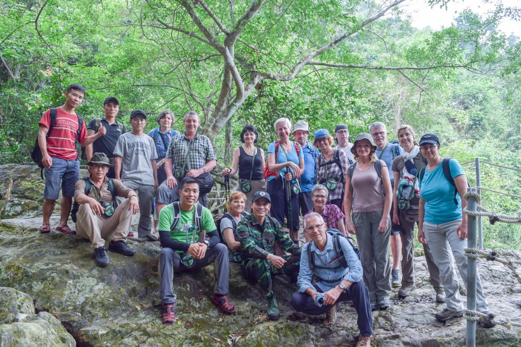 Happy moment together after the jungle tour